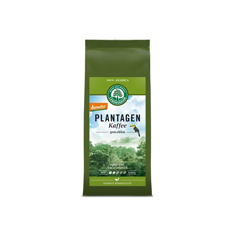 Cafea BIO macinata de plantatie - Plantagen, Lebensbaum, 250g